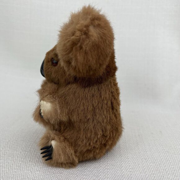 Vintage Collectible Koala Bear Plush w/ Real Kangaroo Fur Australian Animal EUC! - Picture 2 of 7